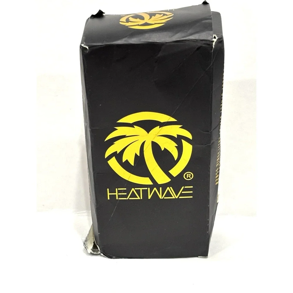 Heat Wave Visual Black Z87+ Shield Safety Sunglasses w/ Pouch & Box